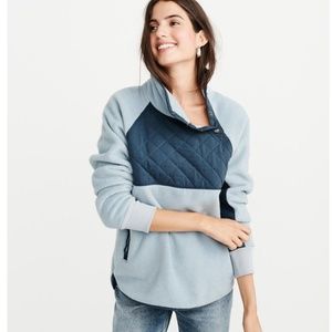 Asymmetrical Snap-Up Fleece